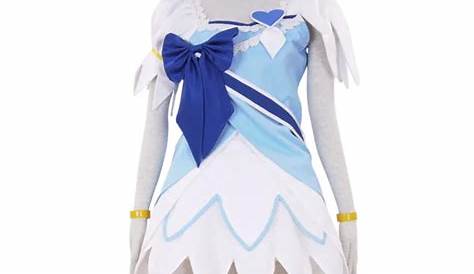 DokiDoki! PreCure Cosplay Costume Mana Aida Cure Heart Transform dress