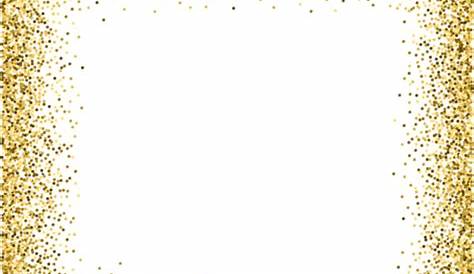 Black Gold Luxury Lantern Gold Glitter Stars Border | Download PNG Image