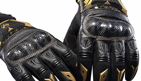 Men's Fulmer GT22 Vented Hard Knuckle Leather/Mesh Gloves Motorcycle