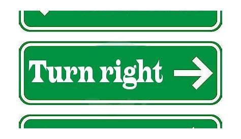 Image result for go straight turn left turn right | English lessons