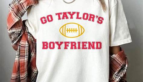 Go Taylor's Boyfriend SVG KC Football SVG Digital - Etsy