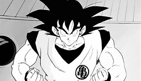 Black Goku Shocked Sticker - Black Goku Shocked Looking Around