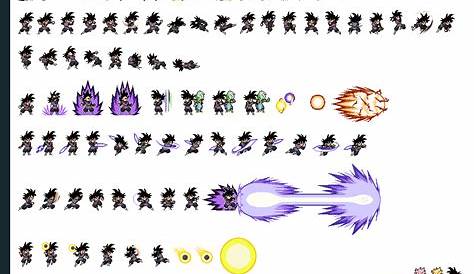 Goku Black ULSW Sprite Sheet by SonGoku0911 on DeviantArt