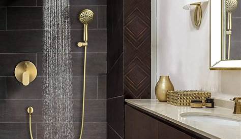 Gold Bathroom Shower Fixtures