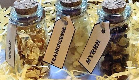 Gold Frankincense and Myrrh Christmas Gift Set Frankincense Etsy UK