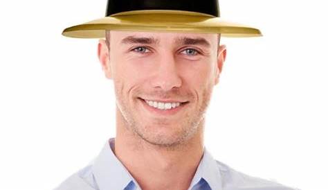 Gold Gangster Hat - 1920's Costumes - Shindigs.com.au