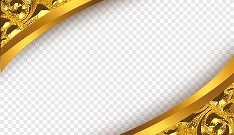 Decorative Line Gold PNG Transparent Images | PNG All