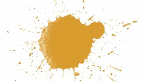 Gold Splatter Paint Splash 11769961 PNG