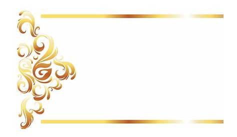 Download High Quality borders clipart gold Transparent PNG Images - Art