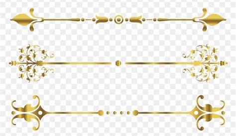 Golden Border PNG Clipart | PNG All