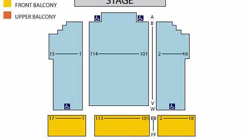 Golden State Theater Seating Chart Find The Best Seat...