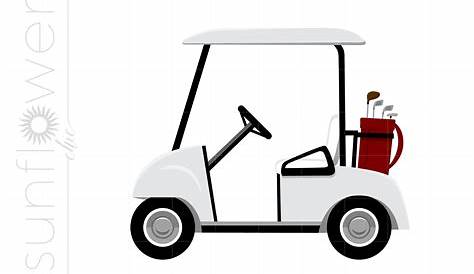 Golf cart vector 539371 Vector Art at Vecteezy
