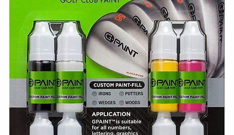 Golf Club Paint Fill | Wedge Stamping | Paint Fill Golf Clubs – Club