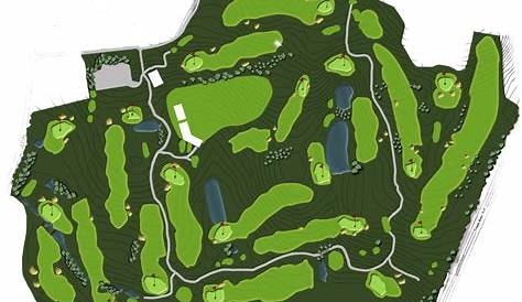 Golf Course Layout Vector & Photo (Free Trial) | Bigstock