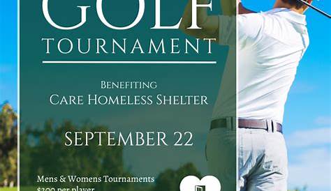 Golf Tournament Poster Template | MyCreativeShop