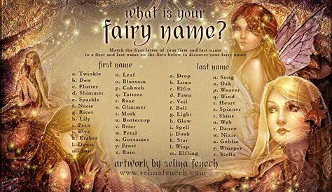 Pin by Sarah OGrady on Identifying | Fairy names, Fantasy names, Names