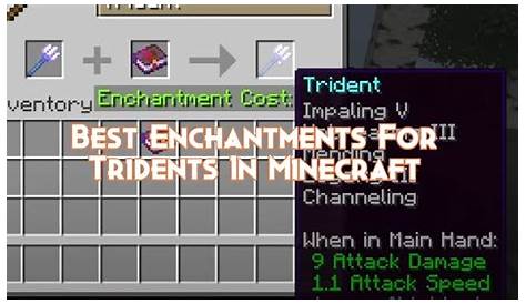 Trident Crafting Minecraft Data Pack