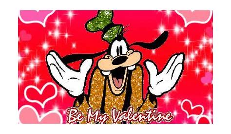 Goofy Valentine's Day Decorations Heart Holi Disney Character Designs In 4