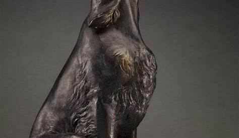 Irish, English, Gordon Setter Hunting Dog Bronze Sculpture