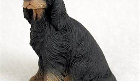 Antiques Atlas - Bronze English / Gordon Setter Dog Figurine