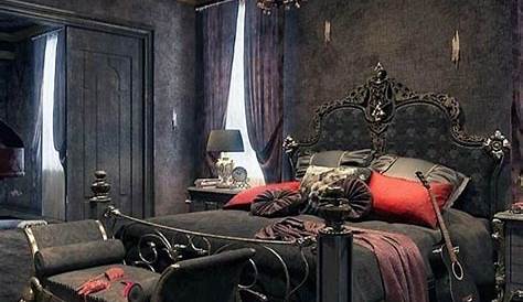 My antique gothic bed 🖤 Dark home decor, Apartment inspiration, Goth