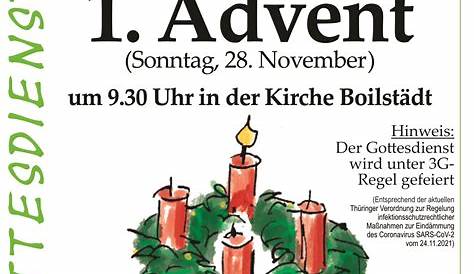 Gottesdienst zum 1. Advent | Jesaja