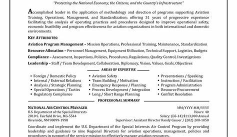 Government Position Federal Resume Template 7 Amazing & Military Examples Livecareer