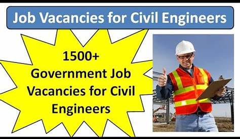 Best Private/Govt Jobs Opportunities for a Civil Engineer in India