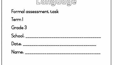 Assessments for grade 3, term 3, 2023 • Teacha!