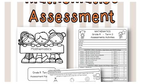 Grade R assessment Term 1 by Die Leer Hoekie | TPT
