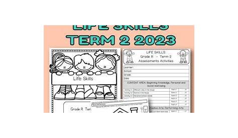 Grade R Life Skills Assessment Activities Term 2 - School Diva