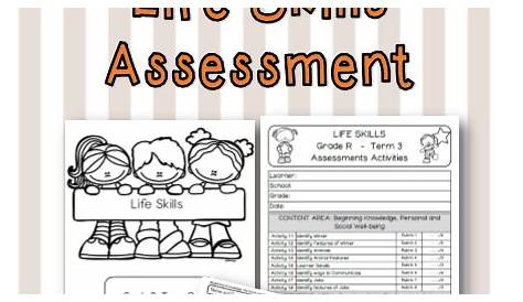 Grade R Life Skills Assessment Term 1 – School Diva