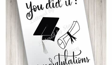 Free Graduation Cards (+ Envelope Template) www.TeepeeGirl.com