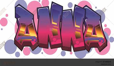 Anna. Cool Graffiti Image & Photo (Free Trial) | Bigstock