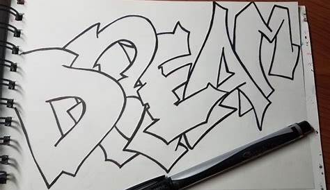 How to Draw Graffiti Step By Step - For Kids & Beginners