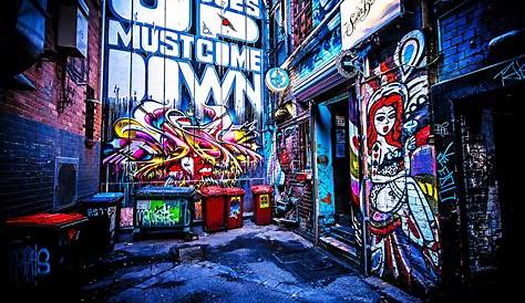 Graffiti Wall Art, Melbourne Poster, Street Art Print, urban