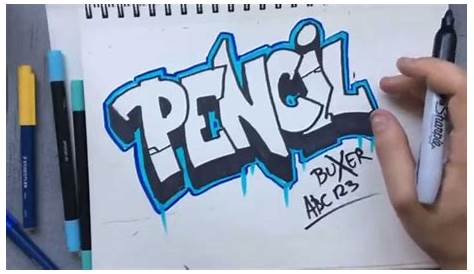 Letters Easy Sketch Graffiti Art - Graffiti Names -teach color groups