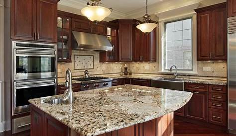 Granite Countertops Kitchen Design Ideas 40 + Popular Blue