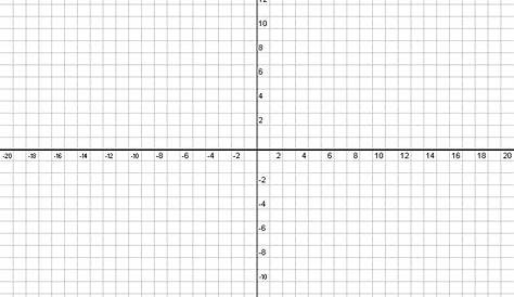 Practice Your Graphing with These Printables Printable graph paper