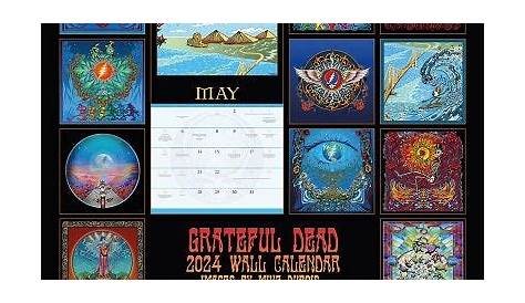 2024 Grateful Dead Wall Calendar