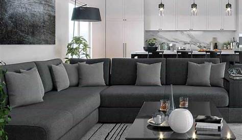 Gray Couch Living Room Design