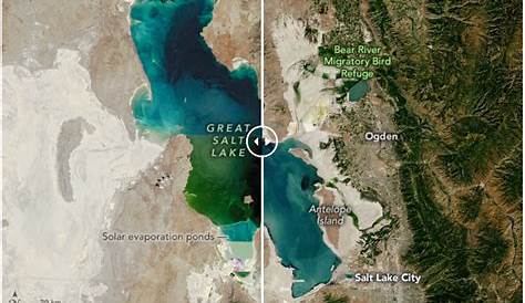 NASA Visible Earth: View of the Great Salt Lake from Skylab