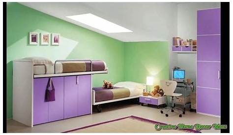 Green And Purple Bedroom Decorating Ideas