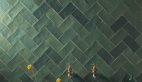 Pin by ourmotteandbailey on Bathroom | Green tile bathroom, Green
