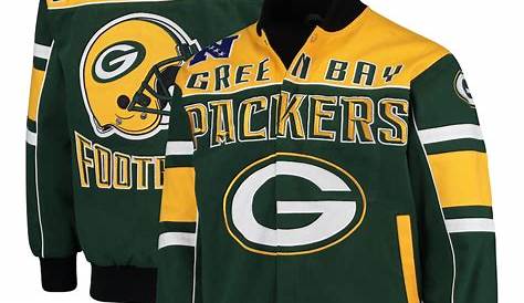 Green Bay Packers bomber jacket winter coat gift for men -Jack sport shop