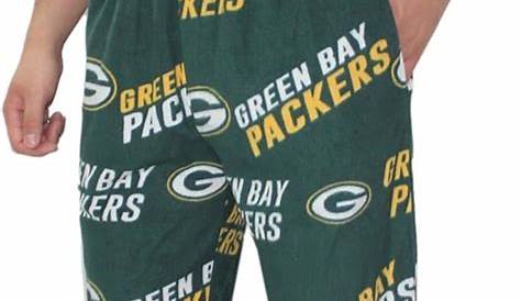 NFL Green Bay Packers Men's Pants Pajamas Knit Cotton Lounge Pants