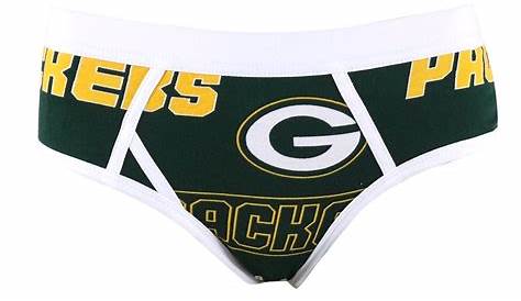 Green Bay Packers Women’s NFL “Slide” Cotton Boy Brief Underwear