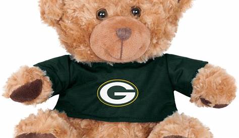 Green Bay Packers Bear, | Custom stuffed animal, Custom teddy bear