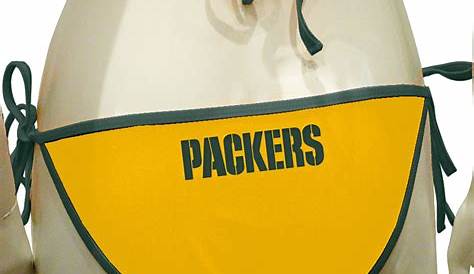 Green Bay Packers Bikini Swimsiut Top NFL New S #GIIIApparelGroup #