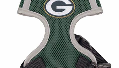 Green Bay Packers NFL Extra Small XS 5/8 IN Adjustable Pet Harness FREE